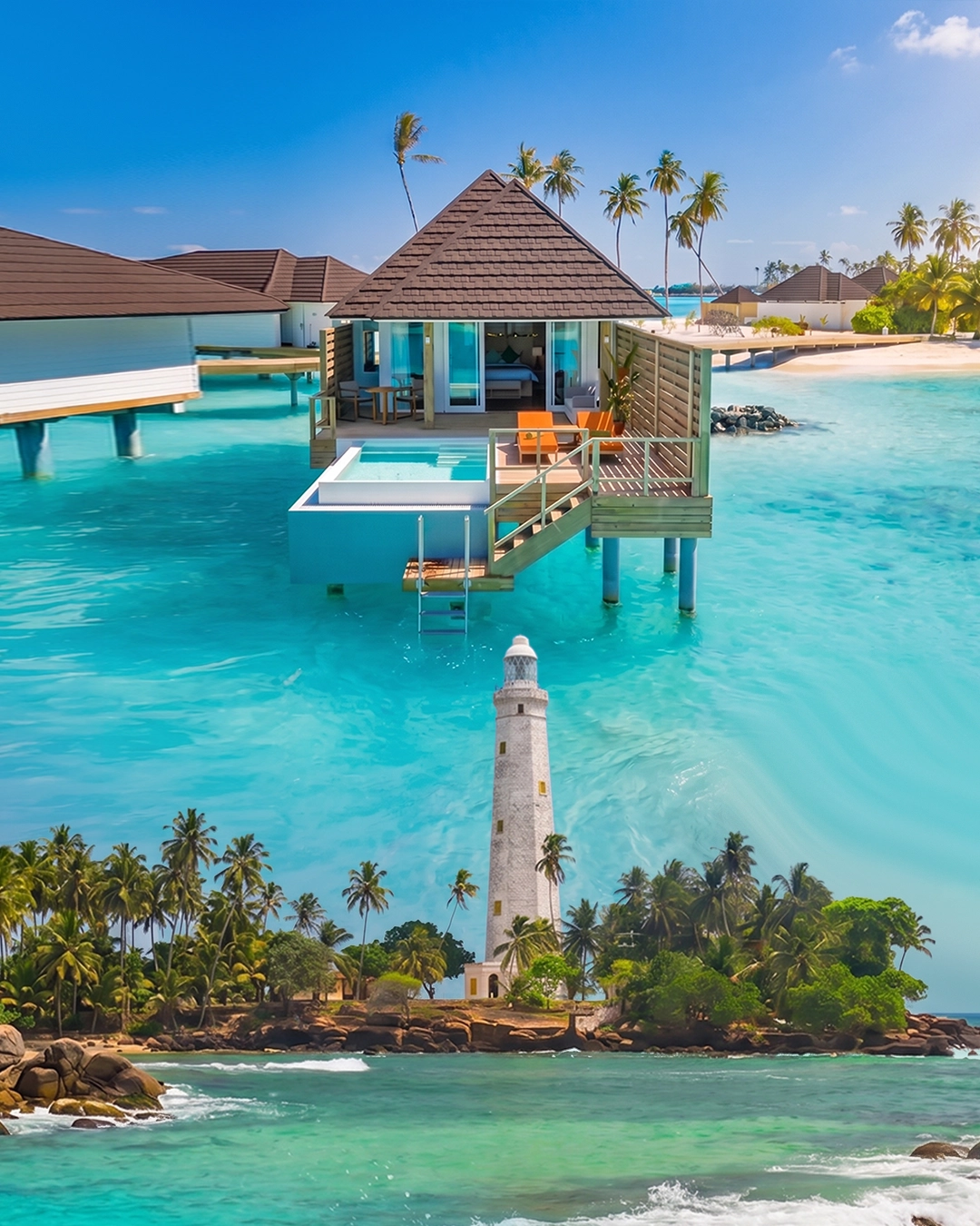 Maldives + Sri Lanka