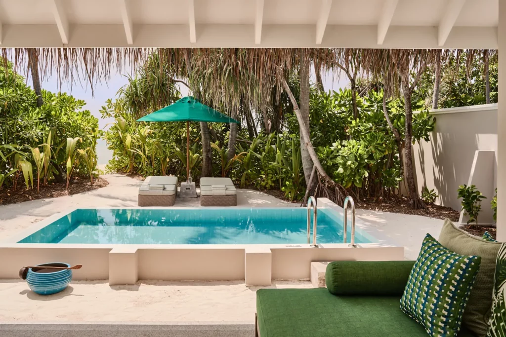 Two- and three-bedroom villa at Finolhu Baa Atoll for extended families and groups.