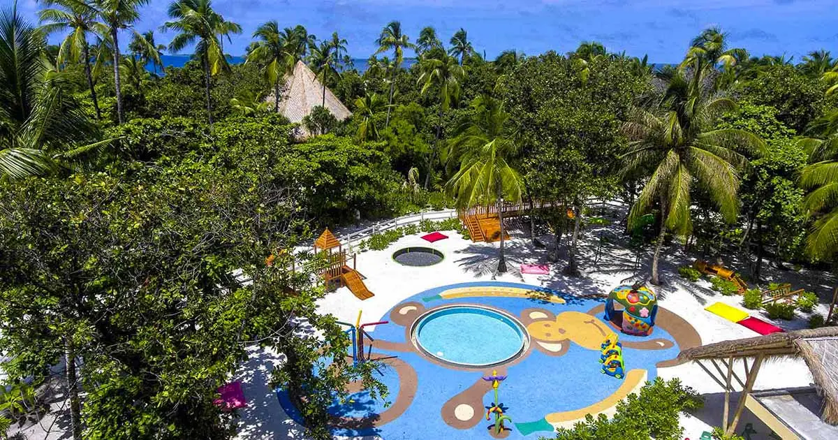 Kids club in Maldives
