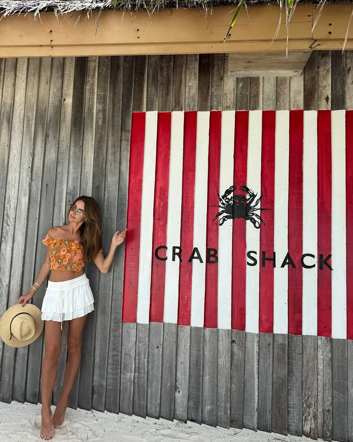 Crab Shack restaurant at Finolhu Maldives, an award-winning toes-in-the-sand dining venue on the sandbank.