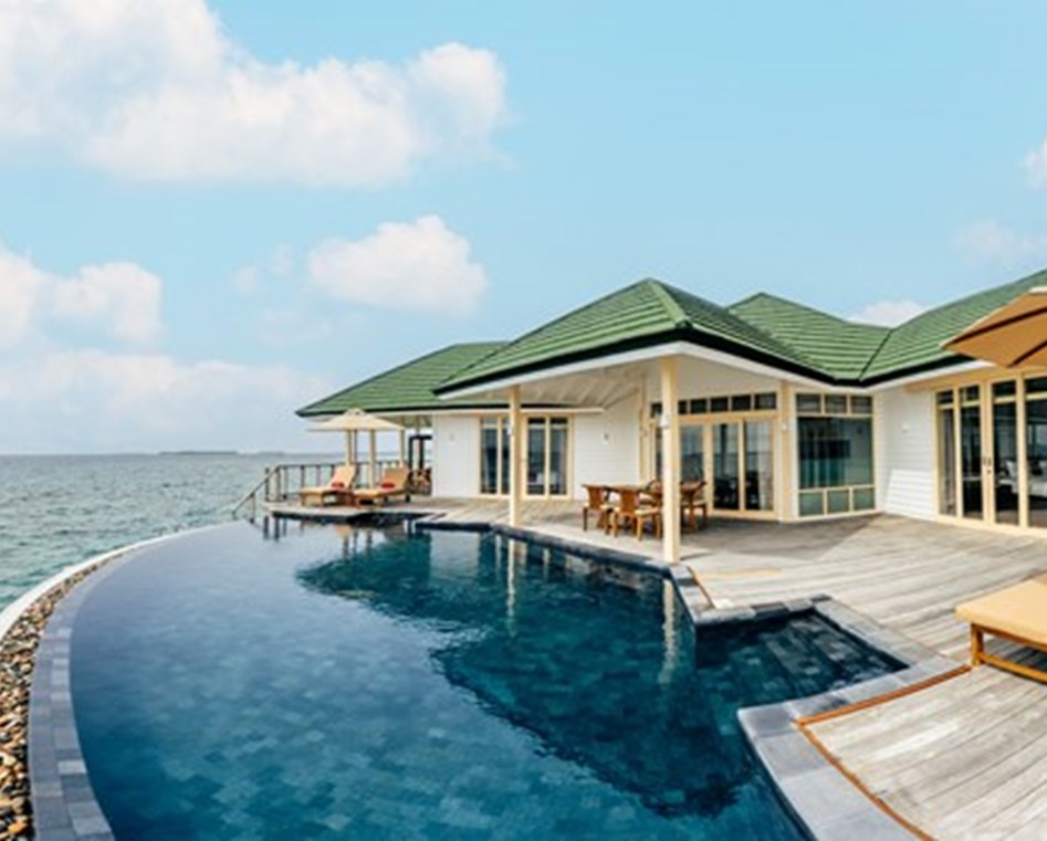 Siyam World Maldives — Grand Water Pavilion + Slide