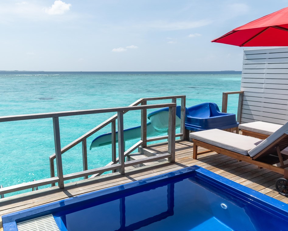 Siyam World Maldives — Water Villa with Pool + Slide