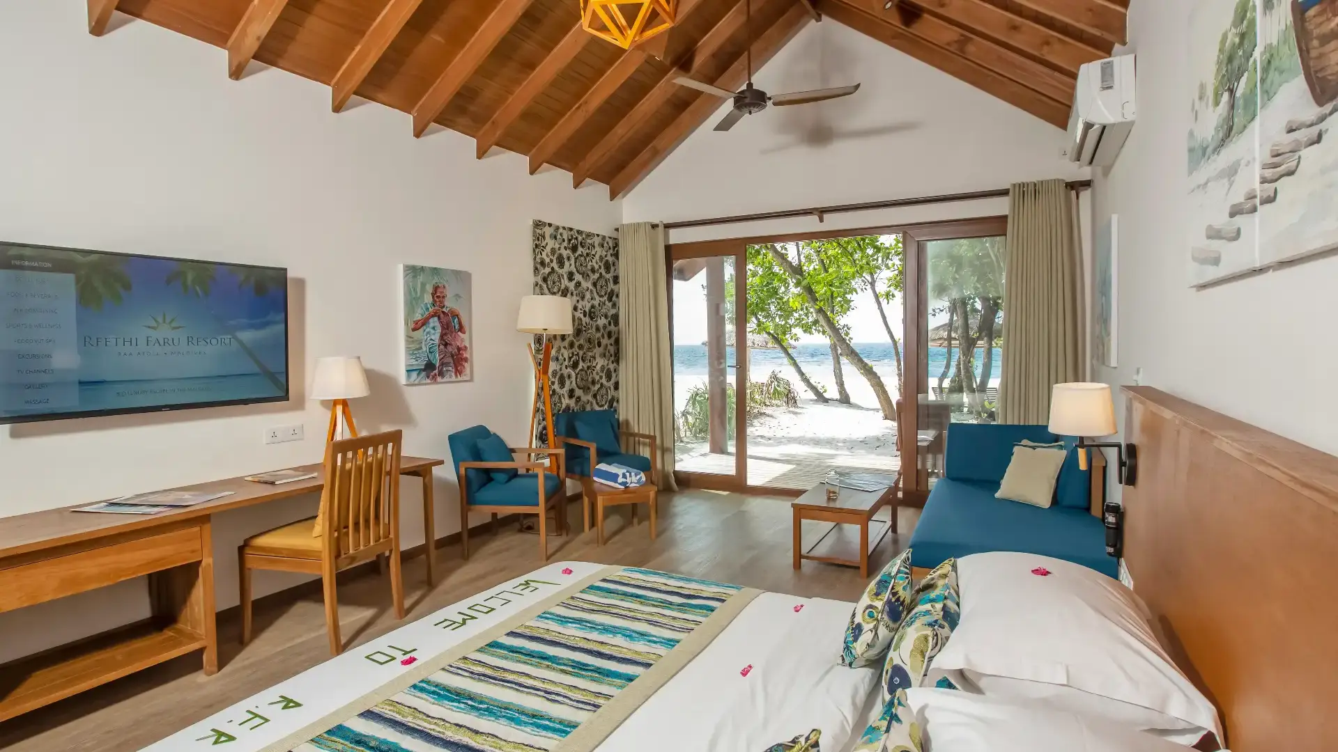 Reethi Faru Resort — Deluxe Beach Villa