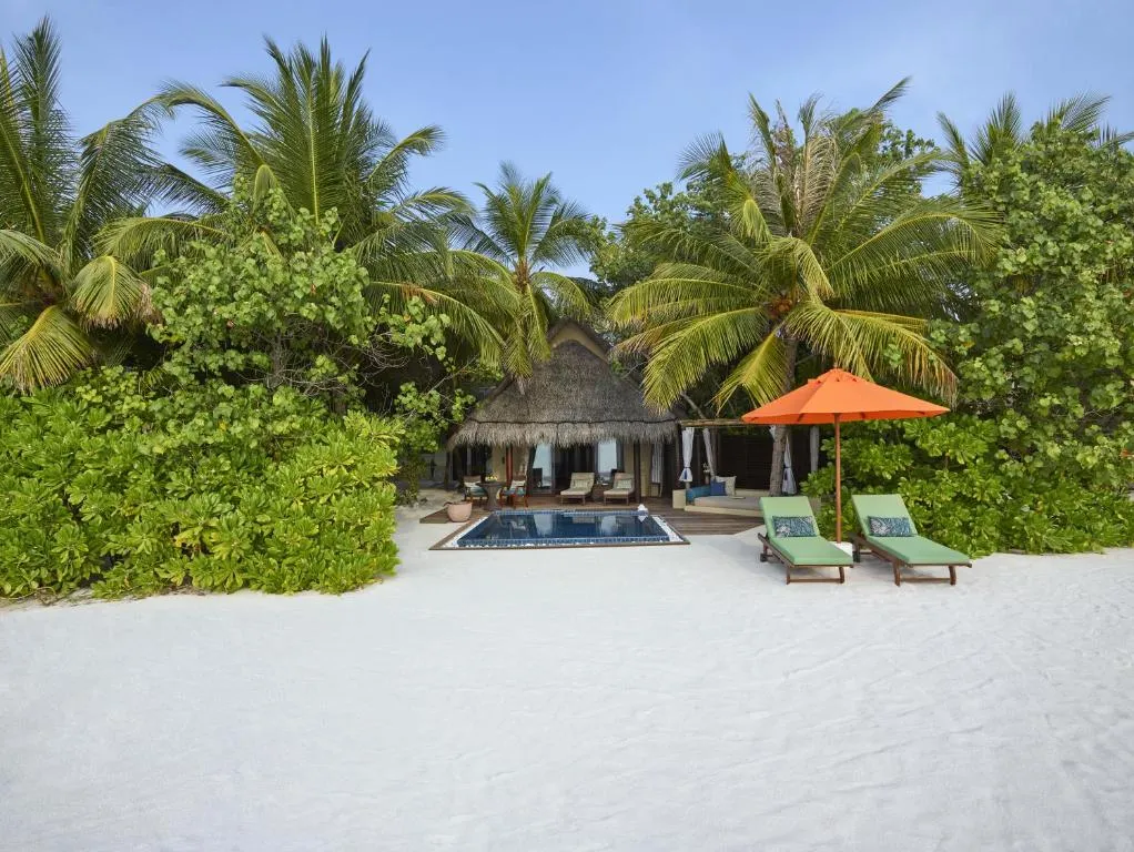 Taj Exotica Resort & Spa, Maldives — Sunset Beach Villa with Pool