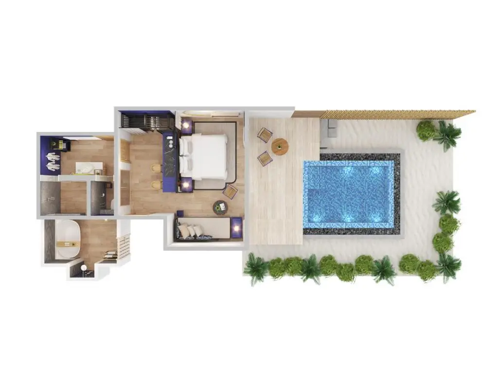 Avani Plus Fares Maldives Resort — Beach Pool Villa