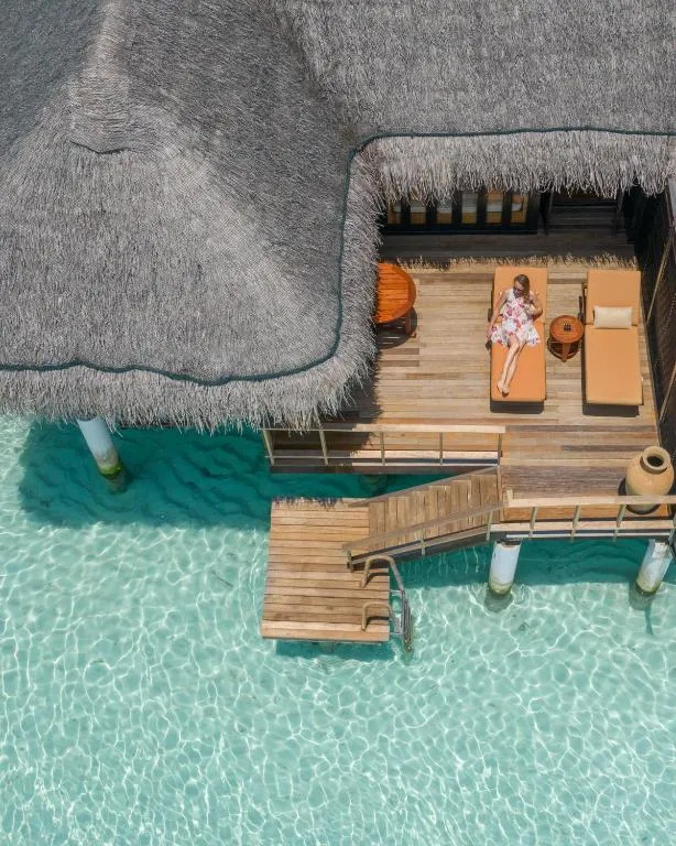 Taj Exotica Resort & Spa, Maldives — Lagoon Villa Ocean View King Bed