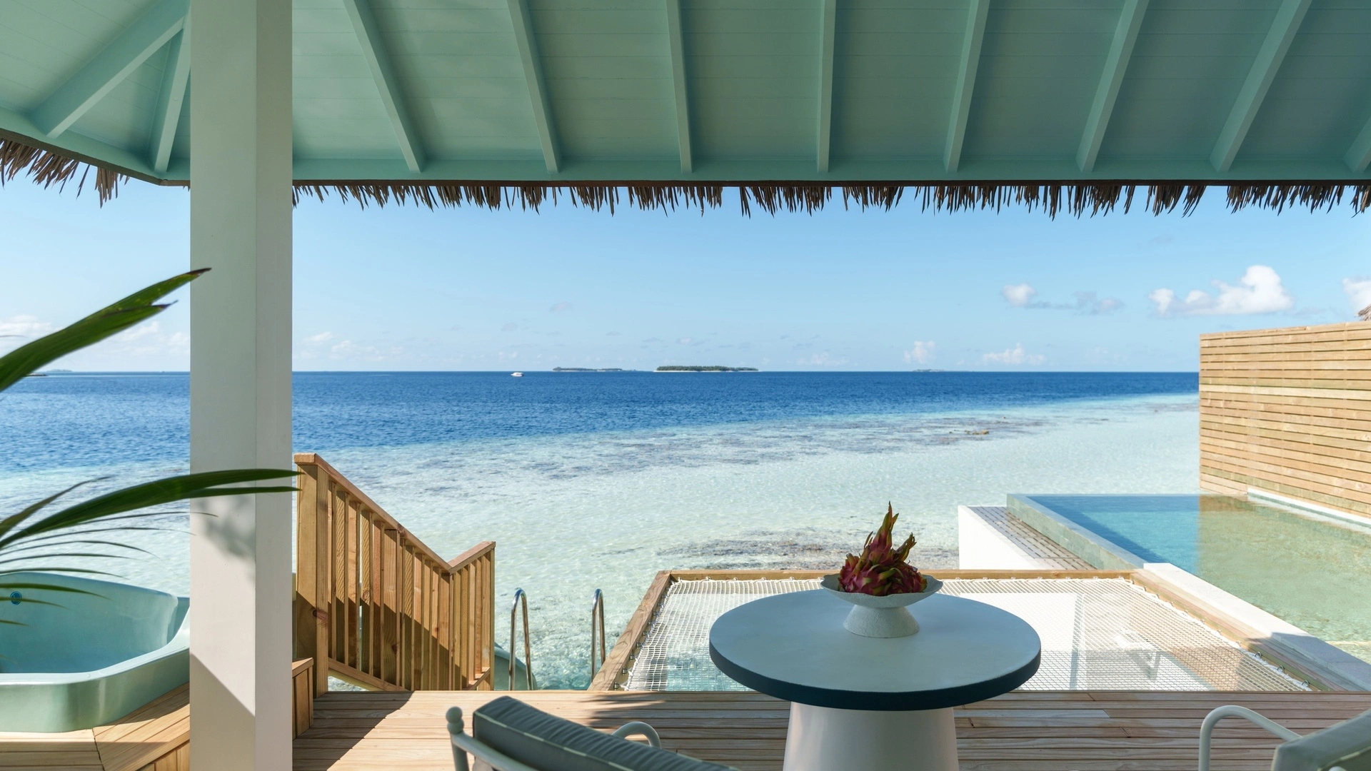 Sun Siyam Vilu Reef  — Ocean Signature Villa with Pool + Slide