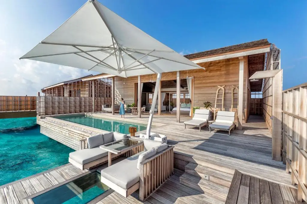 Kudadoo Maldives Private Island — Ocean Private Pool Residence Double Bedroom