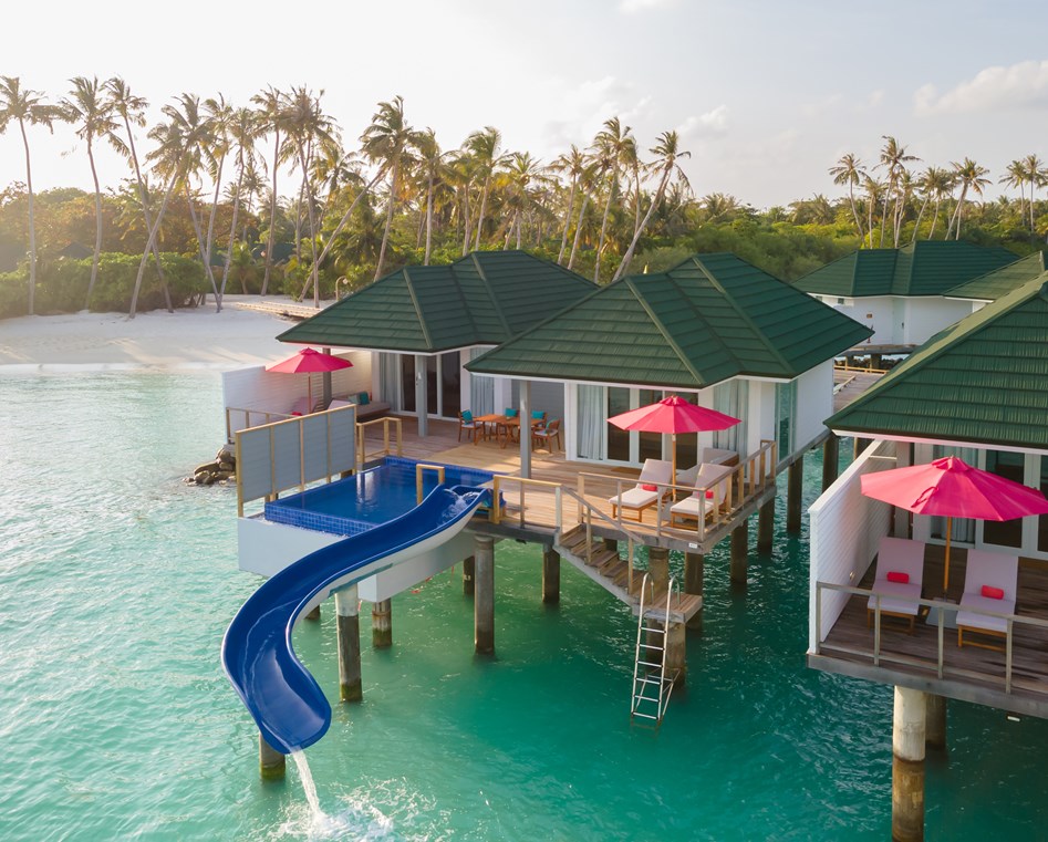 Siyam World Maldives — Two Bedroom Lagoon Villas with Pool + Slide