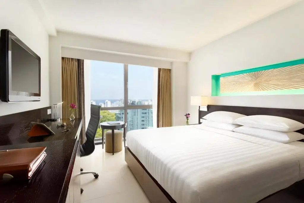 JEN Maldives Malé by Shangri-La — Deluxe Queen Room with Ocean View