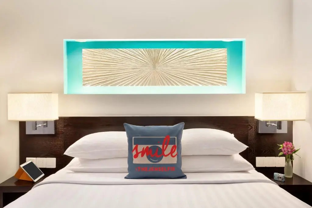 JEN Maldives Malé by Shangri-La — Deluxe Queen Room with Ocean View