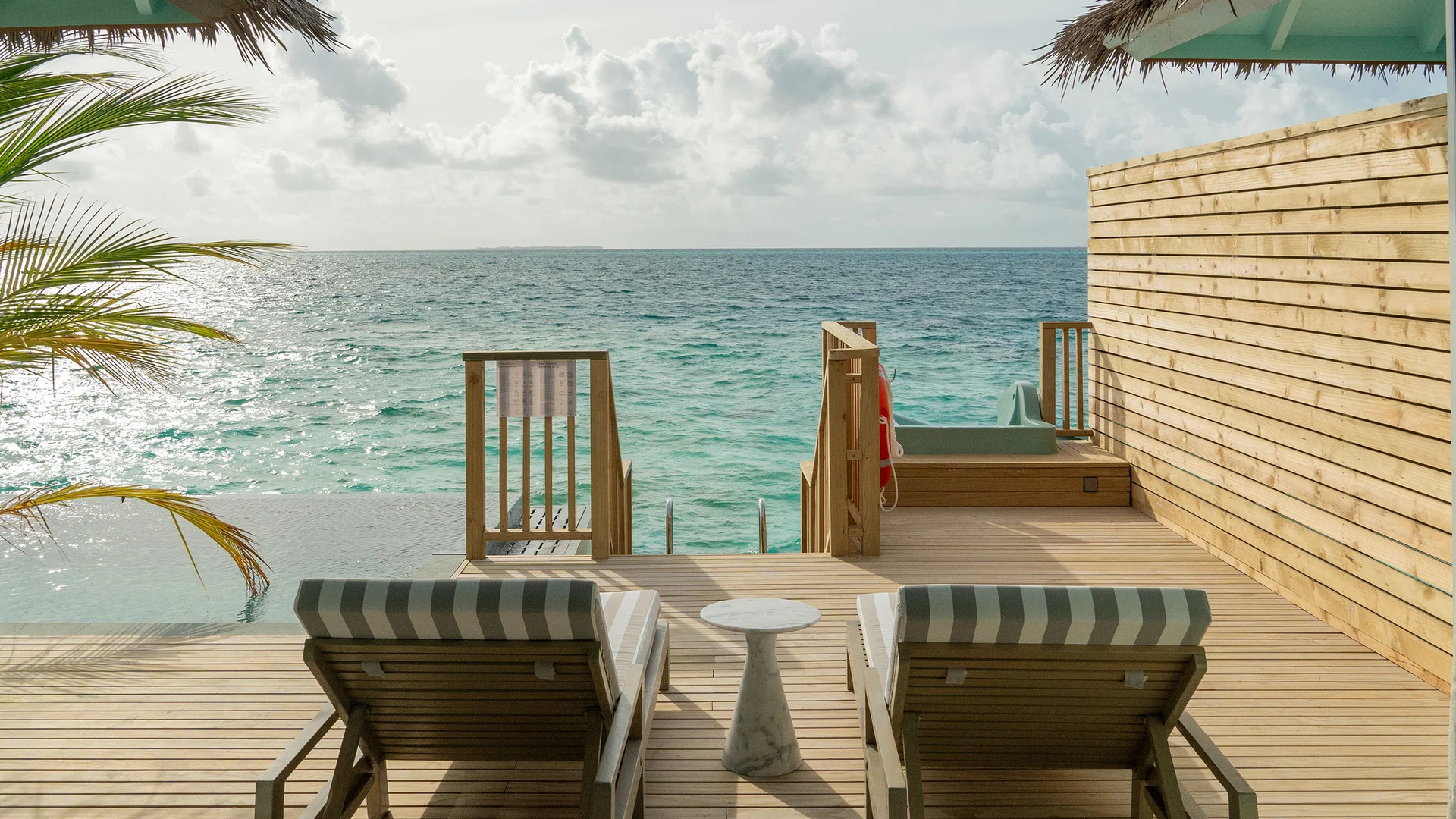 Sun Siyam Vilu Reef  — Two Bedroom Ocean Signature Villa with Pool + Slide