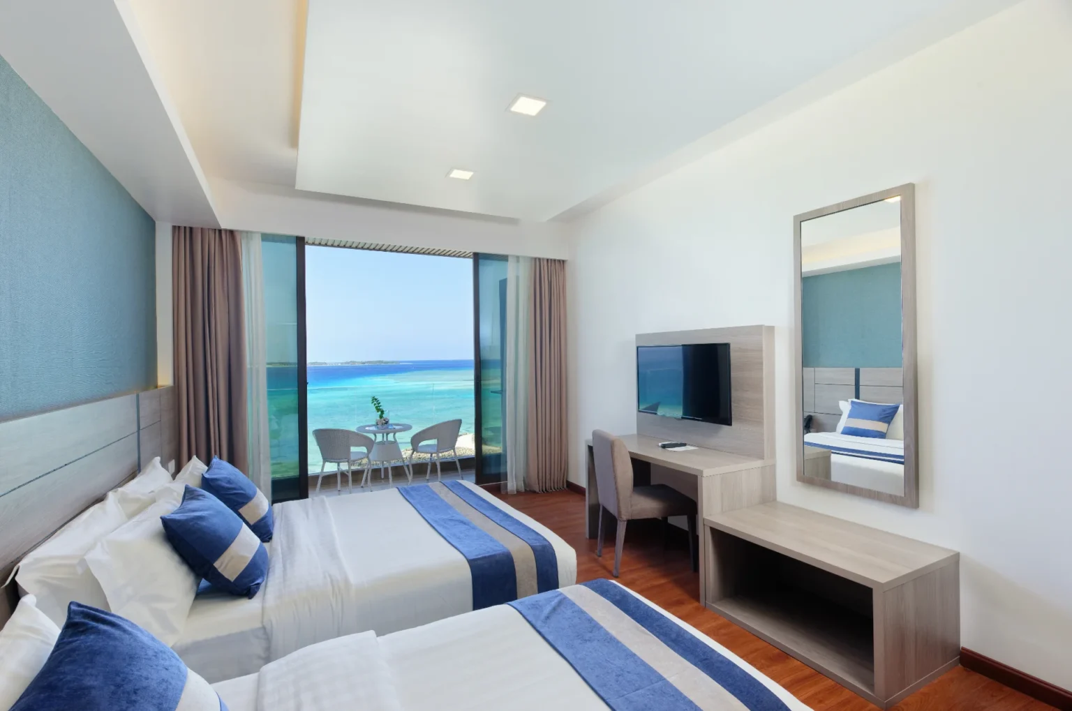 Arena Beach Hotel — Premium Super Deluxe Room with Balcony & Sea View