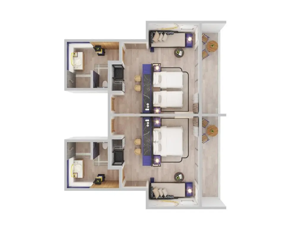 Avani Plus Fares Maldives Resort — Two Bedroom Ocean View Pavilion