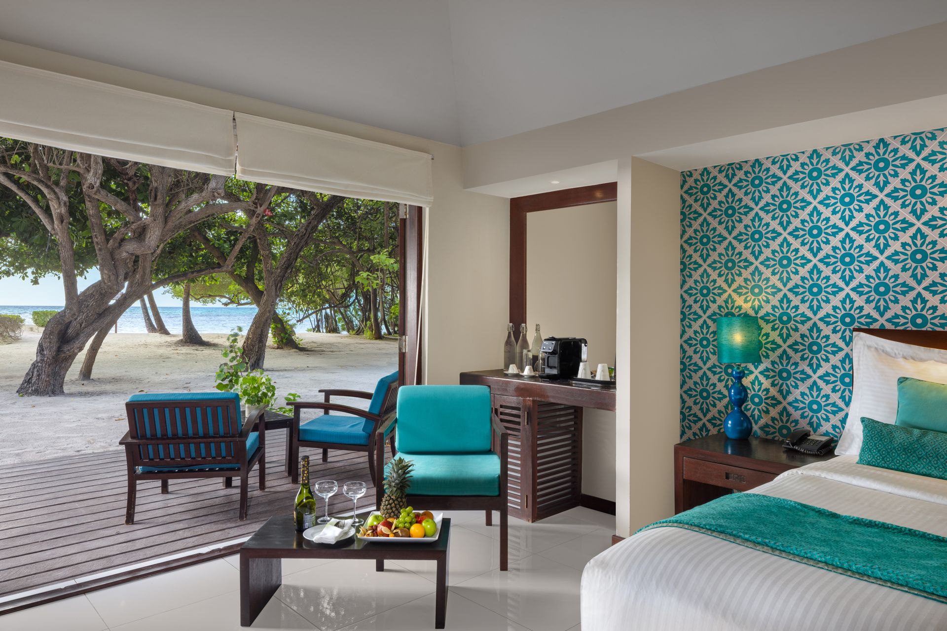 Adaaran Select Hudhuran Fushi — Two Bedroom Sunset Family Beach Villa