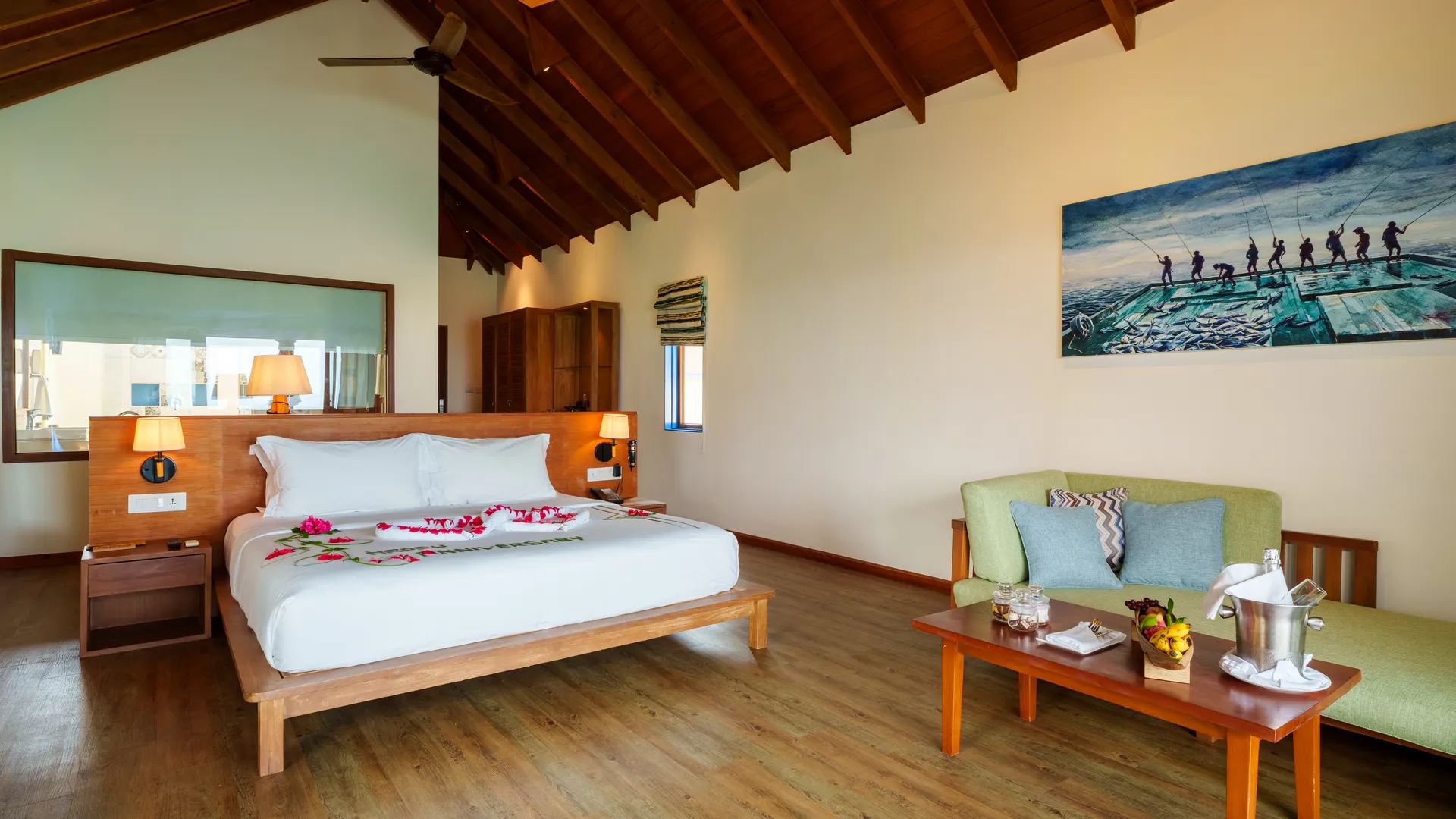 Reethi Faru Resort — Water Villa (Sunrise / Sunset View)
